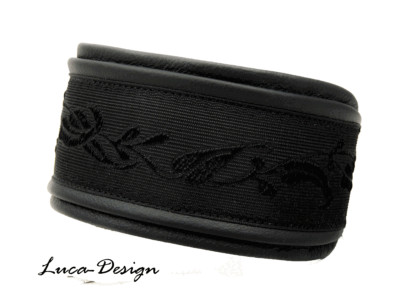 Windhundhalsband Hundehalsband dog Collar Greyhound Galgo Saluki Whippet onyx1