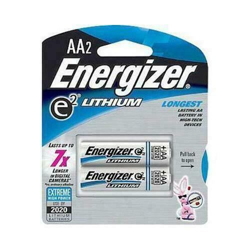 Energizer E2 Lithium Batteries Aa 2 Ea For Sale Online Ebay