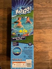 H2O Go Odyssey Fill N' Fun 6' x 6' x 15" Kiddie Pool Age 3+ Sea Life Design