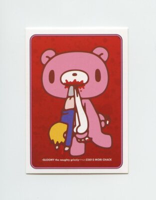 Tn Mori Chack Gloomy The Naughty Grizzly 515 12 Art Hustle Card Ebay