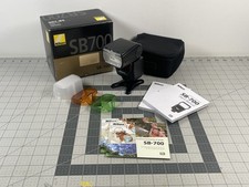 Nikon SB-700 Speedlight Flash w/ All Accessories