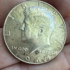 1964 Kennedy Half Dollar Silver 50C Coin 0.9 Fineness Circulated Uncertified US