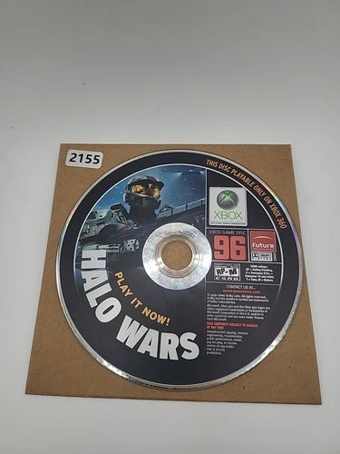 Magazine Game Disk # 96 Halo Wars Microsoft Xbox 360 (Disc Only) NO TRACKING