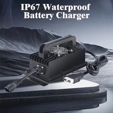 48V/60V/72V Fast Charger Li-ion Lifepo4 Lithium Battery Charger Adjust 3-15A