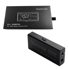 Questyle M15i Mobile Headphone Amplifier with DAC (Black) - 3.5mm+4.4mm jack