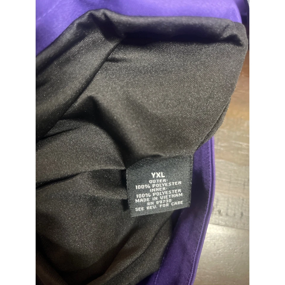 Chaqueta Pullover Mizuno JMU Softbol Púrpura YXL Mujer Foto 4 de 4