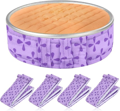 #ad #ad Elevatetech 4 Pcs Baking Strips Cake Pan Dampen Strips Absorbent Thick Cotton S $13.93