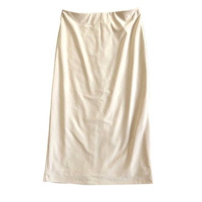 Alice + Olivia Women's Sz 2 Pencil Skirt Back Zipper Closure Polyester Blend