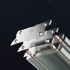 Quiet Double Fan CPU Cooling fan 12V 4Pin Copper Heat Pipe CPU Cooling Fan