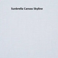 Sunbrella Canvas Skyline 14091-0000 outdoor/indoor fabric by the yard, 54" wide