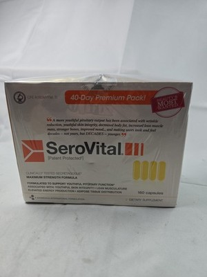 SeroVital Maximum Strength Formula Vitamin - 160 Capsules 40 DAY PREM PACK