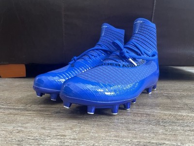 Under Armour UA Highlight 2 MC Knit Football Cleats Royal Blue 8