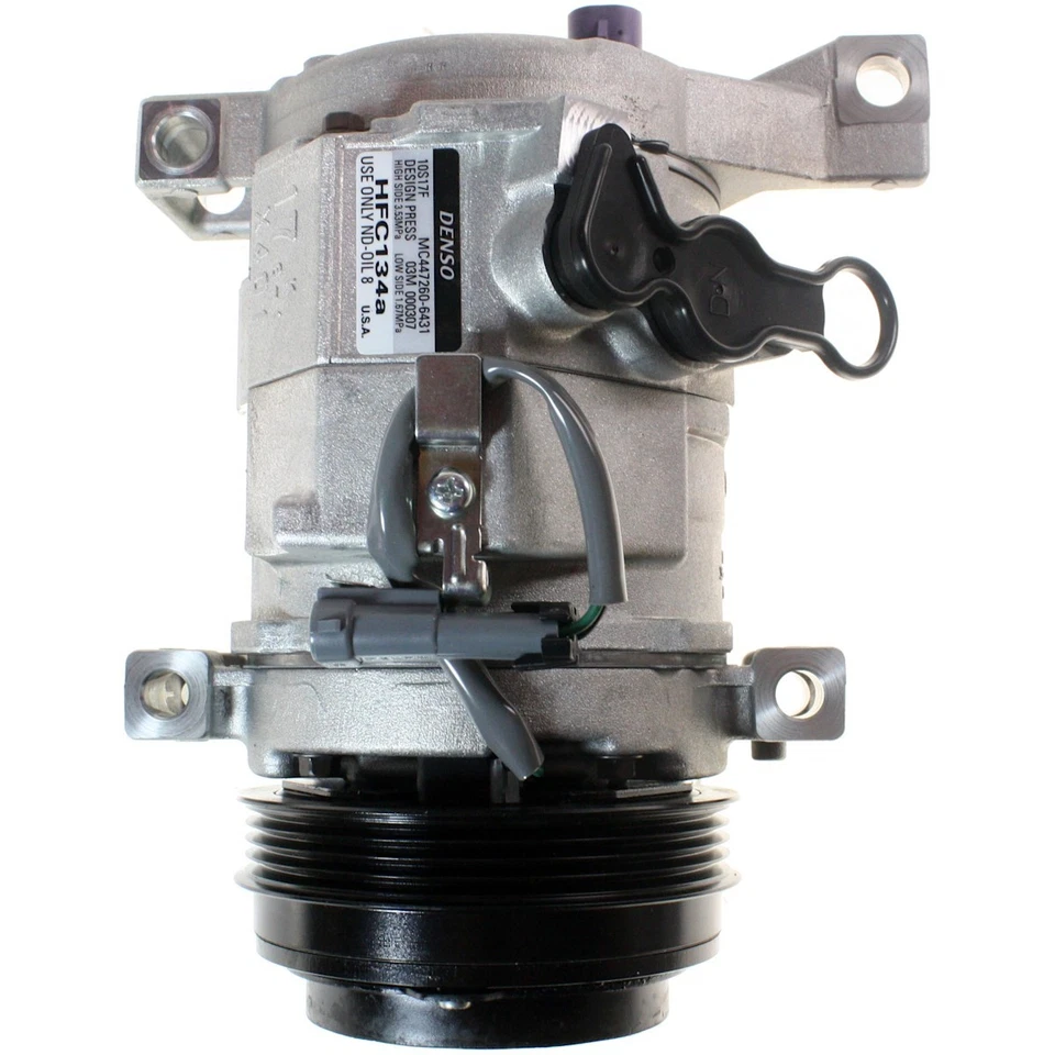 471-0315 Compresor de aire acondicionado Denso para Chevy Yukon Suburban SaVana con embrague Foto 4 de 4