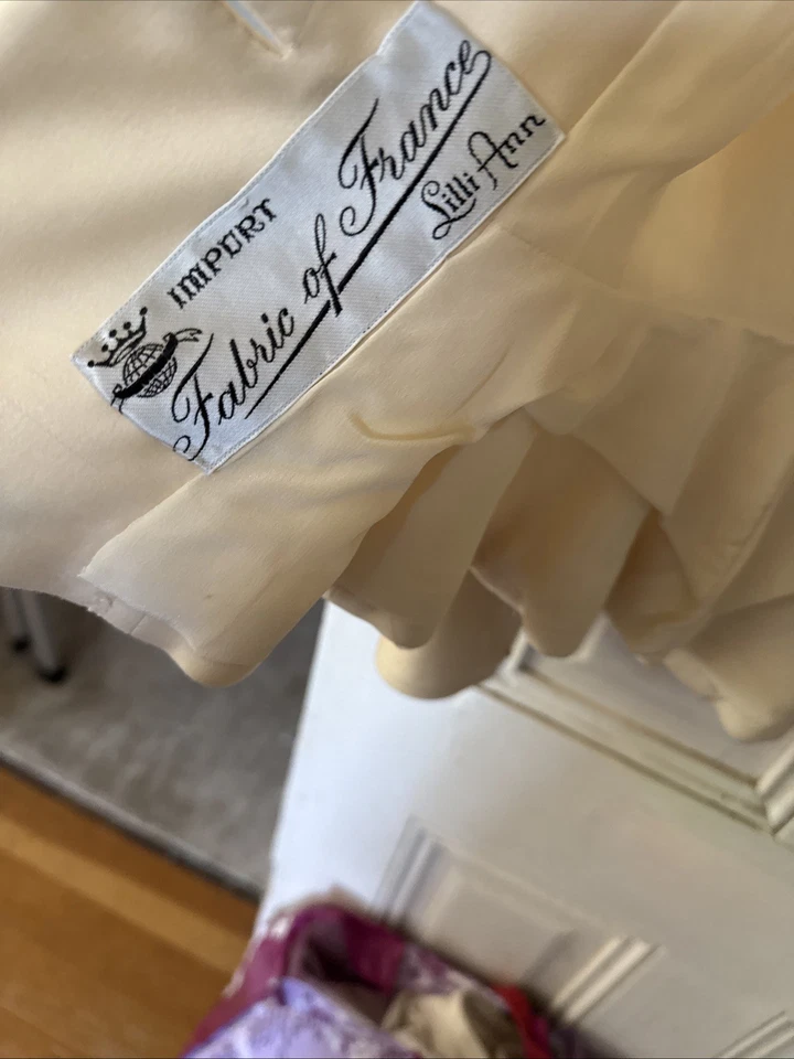 Vintage original Lilli Ann of San Fransico Cream Jacket 8-10 - Image 2 of 4