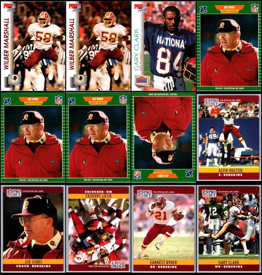 Pro Set Washington Redskins (50) Card Lot - MUST-HAVE ITEM – ONLY TODAY! - Image 2 of 4