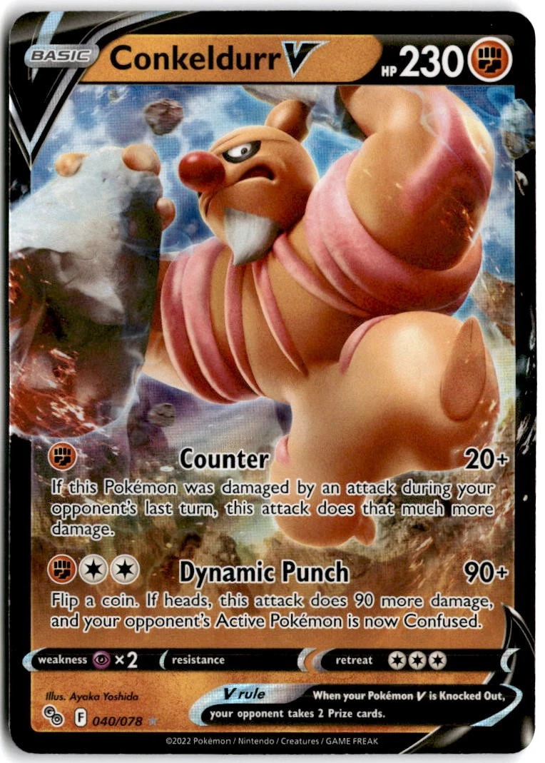 Conkeldurr V Pokémon TCG Cards for sale | eBay