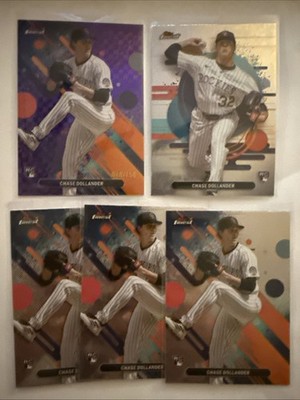2025 Topps Finest Chase Dollander Purple RC Checkerboard Refractor /150 & More..
