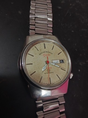 vintage WEST END CO SOWAN Automatic Swiss made men's watch. - Bild 4 von 5