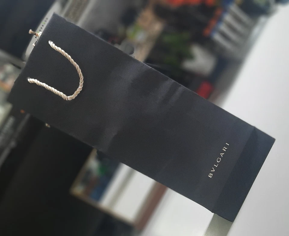 Bvlgari Sacchetto Nero Grande Originale Bvlgari - Imagen 2 de 4