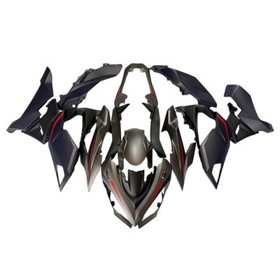 Bodywork Fairing Kit for Kawasaki Z1000SX Ninja 1000 2020 21-2025 ABS Silver Red
