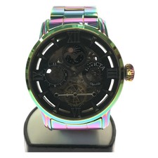 Reloj INVICTA 40990 Estuche Negro Tamaño 47mm Muñeca 18cm Usado #11020