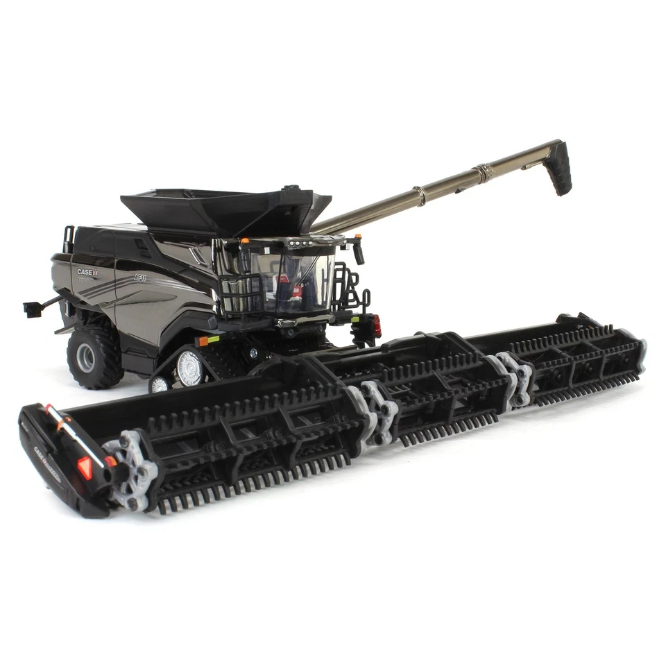 Charcoal Chrome Chase Unit 1/64 Case IH AF11 Combine Tracks Farm Show ZFN44352 - Image 3 of 4