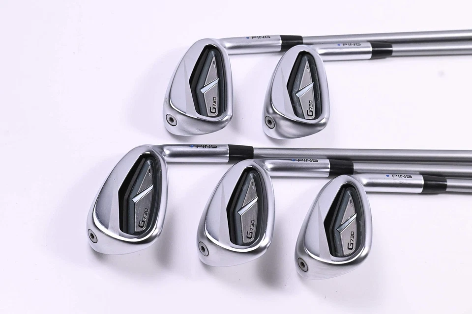 Ping G730 Irons / 7-PW+UW / Blue Dot / Senior Flex Ping Alta Quick 45 Shafts - Image 2 of 4