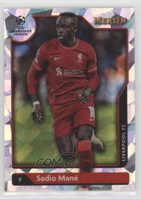 2021 Merlin Collection Chrome UEFA Club Competitions 84/250 Sadio Mane Mané 0p7h