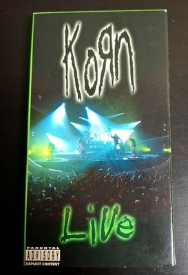 Korn Live VHS Tape, Used, No Return | eBay