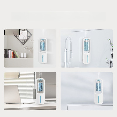 Weißer Aromatherapie Diffusor 19 x 6,5 cm wiederaufladbar für Zuhause und Bür