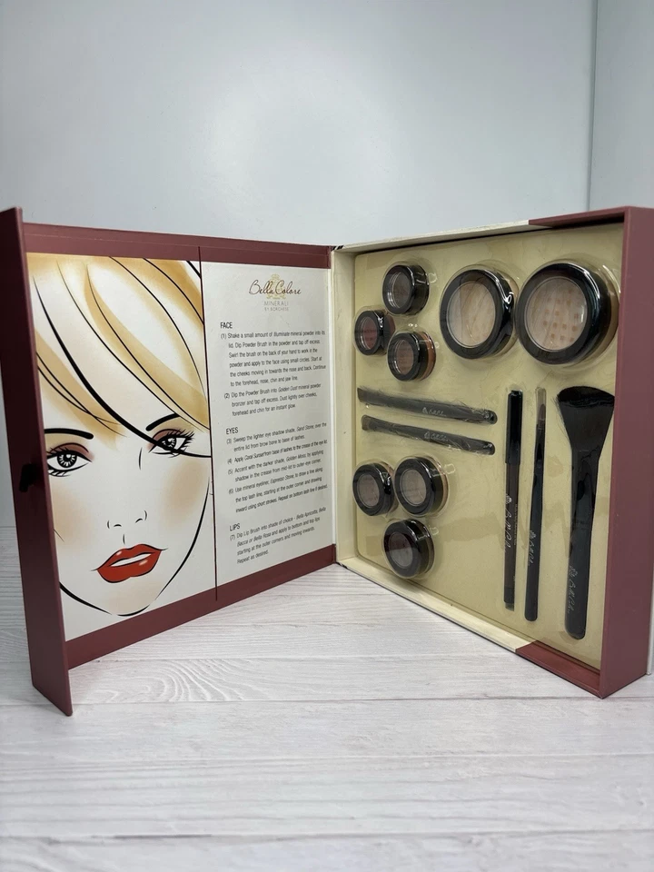 Bella Colore minerali by Borghese 13 piece mineral cosmetic & brush set - Image 2 of 4