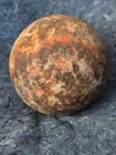 Antique Military 8.11 Lb Solid Iron Cannonball 4" Diameter