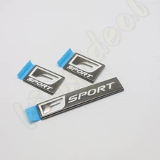 Gun Gray F-Sport Emblem Badge Letter for IS-F GS F RC IS250 IS350 Fender & Trunk