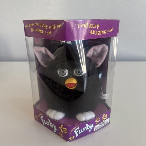First Edition Original 1998 Furby 70-800 Black SEALED NEU