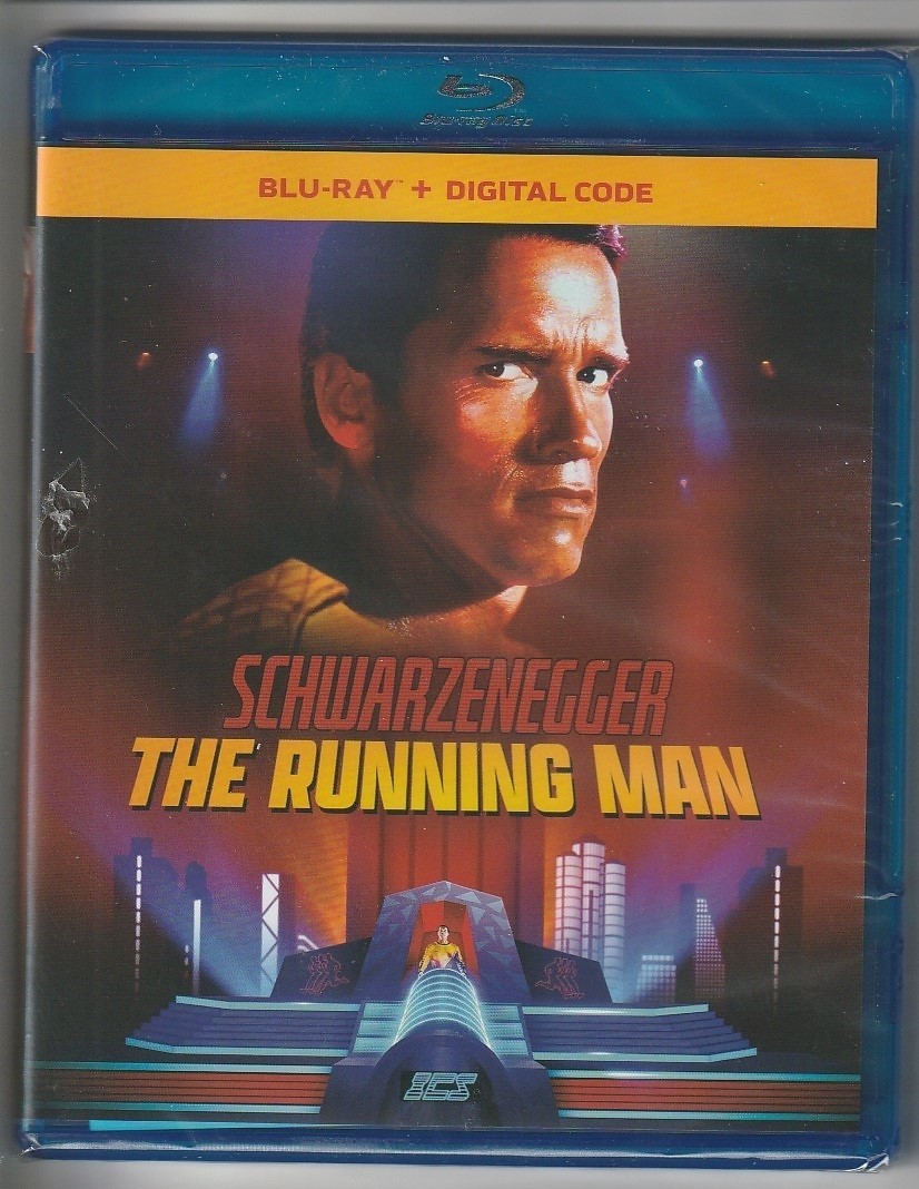 　Man　Mania  ASIATOUR2D2D Blu-ray The Running Man (Blu-ray + Digital) Arnold Schwarzenegger, see