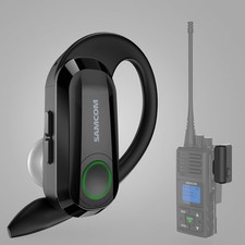 Lightweight Wireless Earpiece with USB Charger and PTT for Smooth Communication