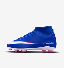 Scarpe calcio bimbo Nike JR Mercurial Superfly Club 10 MG FQ8318-446 Blu-Rosa
