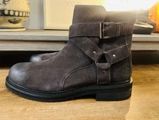Men’s Karl Lagerfeld Suede Harness Boots Size 11