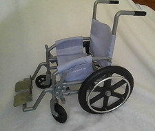 American Girl Lavender/Purple Wheelchair for 18" Doll Great Cond