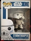 Funko Star Wars Storm Trooper Bobble head NIB
