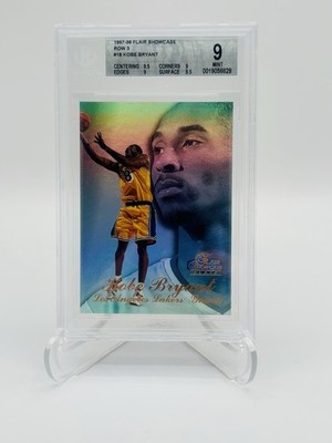 1997-98 Flair Showcase Kobe Bryant #18 Row 3 BGS 9 | eBay