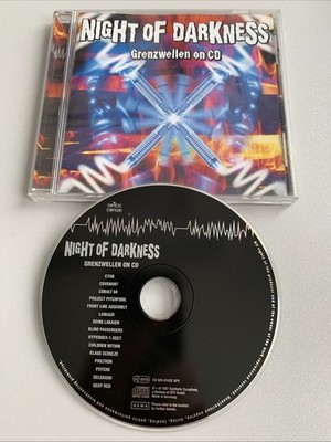 CD Night of Darkness - Grenzwellen - 15 Tracks 1997 Covenant Laibach Psyche Cyan