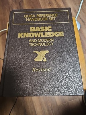 BASIC KNOWLEDGE AND MODERN TECHNOLOGY GUICK REFERENCE By Various - Hardcover VG