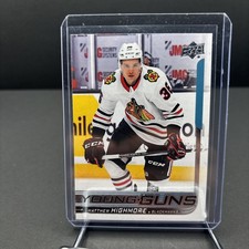 2018-19 Upper Deck Young Guns Rookie MATTHEW HIGHMORE #464 Chicago Blackhawks