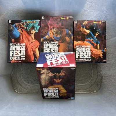Son Goku Fes Lot Of 4