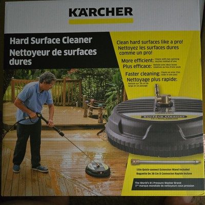 Kärcher Pressure Washer Surface Cleaner, Extension Wand, QC, 1/4 - 2600-3200 PSI
