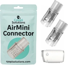 AirMini Adapter 2-Pack Fits 15mm & 22mm Tubing Allows Standard 22mm Hose Use