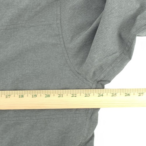 Marmot Shirt Mens Medium Gray Mesh Button Up Long Sleeve Outdoor Hiking Vented - Picture 8 of 10