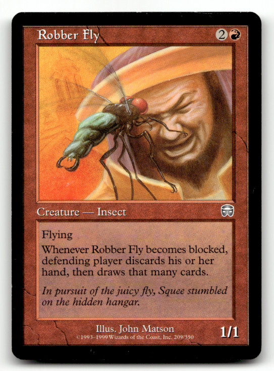 Robber Fly 209 Normal U Mercadian Masques LP