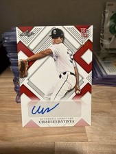 2023 Perfect Game Red Charles Batista Auto 1/5 (B44) Rutgers